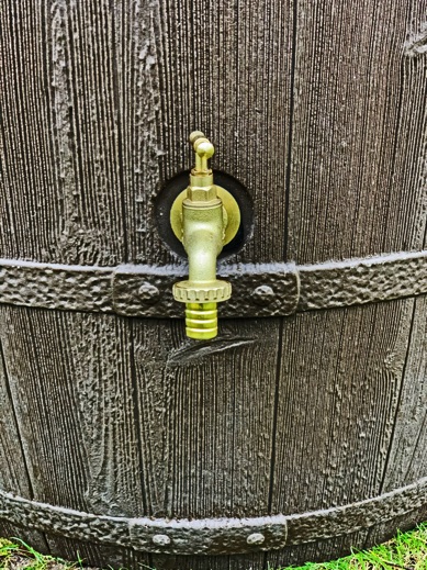 BioBarrel500 Dekoracyjna beczka na wodę deszczową